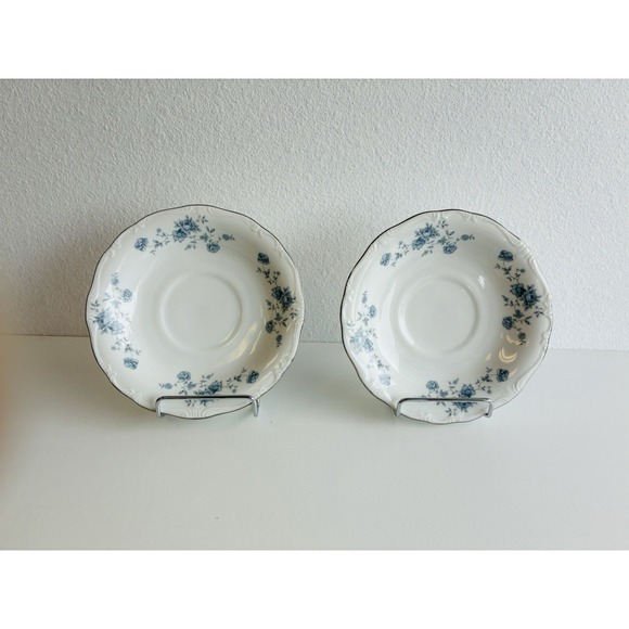 Haviland Other - Johann Haviland Bavaria Germany Blue Garland Tea Set Plates Cups Saucers